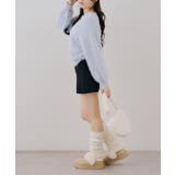 フェザーロゴ袖パールプルオーバー | NICE CLAUP / OLIVE des OLIVE　OUTLET | 詳細画像28 