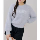 フェザーロゴ袖パールプルオーバー | NICE CLAUP / OLIVE des OLIVE　OUTLET | 詳細画像31 