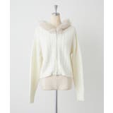 ファーフードケーブルZIPパーカー | NICE CLAUP / OLIVE des OLIVE OUTLET | 詳細画像10