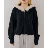 ファーフードケーブルZIPパーカー | NICE CLAUP / OLIVE des OLIVE OUTLET | 詳細画像16