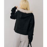 ファーフードケーブルZIPパーカー | NICE CLAUP / OLIVE des OLIVE OUTLET | 詳細画像25