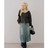 ファーフードケーブルZIPパーカー | NICE CLAUP / OLIVE des OLIVE OUTLET | 詳細画像27