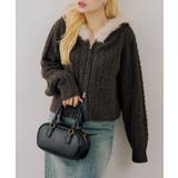 ファーフードケーブルZIPパーカー | NICE CLAUP / OLIVE des OLIVE OUTLET | 詳細画像29