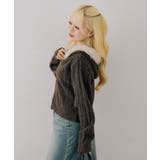 ファーフードケーブルZIPパーカー | NICE CLAUP / OLIVE des OLIVE OUTLET | 詳細画像30
