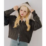 ファーフードケーブルZIPパーカー | NICE CLAUP / OLIVE des OLIVE OUTLET | 詳細画像31