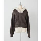 ファーフードケーブルZIPパーカー | NICE CLAUP / OLIVE des OLIVE OUTLET | 詳細画像33