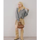 ファーフードケーブルZIPパーカー | NICE CLAUP / OLIVE des OLIVE OUTLET | 詳細画像34