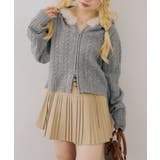 ファーフードケーブルZIPパーカー | NICE CLAUP / OLIVE des OLIVE OUTLET | 詳細画像38