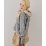 ファーフードケーブルZIPパーカー | NICE CLAUP / OLIVE des OLIVE OUTLET | 詳細画像40