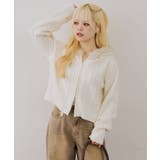 アイボリー | ファーフードケーブルZIPパーカー | NICE CLAUP / OLIVE des OLIVE OUTLET