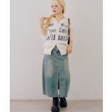 ロゴフェザーWZIPパーカー | NICE CLAUP / OLIVE des OLIVE　OUTLET | 詳細画像4 