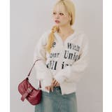 ロゴフェザーWZIPパーカー | NICE CLAUP / OLIVE des OLIVE　OUTLET | 詳細画像9 
