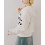 ロゴフェザーWZIPパーカー | NICE CLAUP / OLIVE des OLIVE　OUTLET | 詳細画像11 