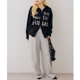 ロゴフェザーWZIPパーカー | NICE CLAUP / OLIVE des OLIVE　OUTLET | 詳細画像26 