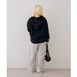 ロゴフェザーWZIPパーカー | NICE CLAUP / OLIVE des OLIVE　OUTLET | 詳細画像28 