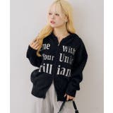 ロゴフェザーWZIPパーカー | NICE CLAUP / OLIVE des OLIVE　OUTLET | 詳細画像31 