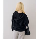 ロゴフェザーWZIPパーカー | NICE CLAUP / OLIVE des OLIVE　OUTLET | 詳細画像35 