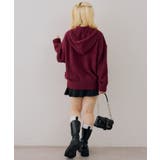 ロゴフェザーWZIPパーカー | NICE CLAUP / OLIVE des OLIVE　OUTLET | 詳細画像41 