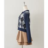 アーガイル襟ニット | NICE CLAUP / OLIVE des OLIVE OUTLET | 詳細画像9