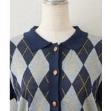 アーガイル襟ニット | NICE CLAUP / OLIVE des OLIVE OUTLET | 詳細画像11
