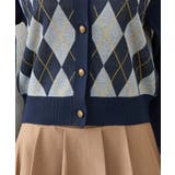 アーガイル襟ニット | NICE CLAUP / OLIVE des OLIVE OUTLET | 詳細画像12