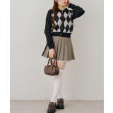 アーガイル襟ニット | NICE CLAUP / OLIVE des OLIVE OUTLET | 詳細画像16