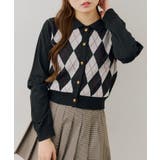 アーガイル襟ニット | NICE CLAUP / OLIVE des OLIVE OUTLET | 詳細画像21