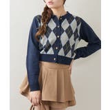 アーガイル襟ニット | NICE CLAUP / OLIVE des OLIVE OUTLET | 詳細画像30