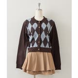 アーガイル襟ニット | NICE CLAUP / OLIVE des OLIVE OUTLET | 詳細画像37