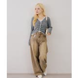 フロントギャザーレーストリムカーディガン | NICE CLAUP / OLIVE des OLIVE OUTLET | 詳細画像12