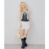 【セットアイテム】シアーカーディガン×ドットキャミ | NICE CLAUP / OLIVE des OLIVE OUTLET | 詳細画像5