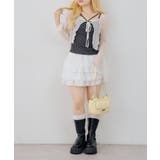 【セットアイテム】シアーカーディガン×ドットキャミ | NICE CLAUP / OLIVE des OLIVE OUTLET | 詳細画像8