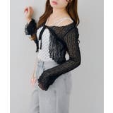 【セットアイテム】シアーカーディガン×ドットキャミ | NICE CLAUP / OLIVE des OLIVE OUTLET | 詳細画像27