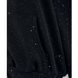【セットアップ対応可】ラメダンボールZIPパーカー | NICE CLAUP / OLIVE des OLIVE　OUTLET | 詳細画像3 