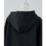 【セットアップ対応可】ラメダンボールZIPパーカー | NICE CLAUP / OLIVE des OLIVE　OUTLET | 詳細画像7 