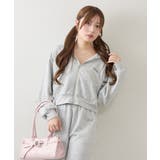 【セットアップ対応可】ラメダンボールZIPパーカー | NICE CLAUP / OLIVE des OLIVE　OUTLET | 詳細画像16 