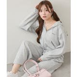 【セットアップ対応可】ラメダンボールZIPパーカー | NICE CLAUP / OLIVE des OLIVE　OUTLET | 詳細画像19 