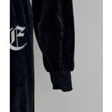 【セットアップ対応可】ロゴ刺しゅうベロアパーカー | NICE CLAUP / OLIVE des OLIVE　OUTLET | 詳細画像7 