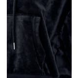 【セットアップ対応可】ロゴ刺しゅうベロアパーカー | NICE CLAUP / OLIVE des OLIVE　OUTLET | 詳細画像9 