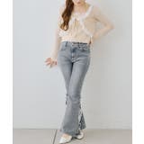【セットアイテム】レース付カーディガン×レース付キャミ | NICE CLAUP / OLIVE des OLIVE OUTLET | 詳細画像8
