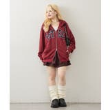 裏毛BIGロゴZIPパーカー | NICE CLAUP / OLIVE des OLIVE　OUTLET | 詳細画像15 