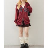 裏毛BIGロゴZIPパーカー | NICE CLAUP / OLIVE des OLIVE　OUTLET | 詳細画像16 