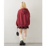 裏毛BIGロゴZIPパーカー | NICE CLAUP / OLIVE des OLIVE　OUTLET | 詳細画像18 