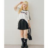 袖レースゲームTシャツ | NICE CLAUP / OLIVE des OLIVE　OUTLET | 詳細画像5 