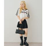 袖レースゲームTシャツ | NICE CLAUP / OLIVE des OLIVE　OUTLET | 詳細画像7 