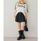袖レースゲームTシャツ | NICE CLAUP / OLIVE des OLIVE　OUTLET | 詳細画像8 