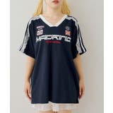 袖レースゲームTシャツ | NICE CLAUP / OLIVE des OLIVE　OUTLET | 詳細画像9 