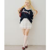 袖レースゲームTシャツ | NICE CLAUP / OLIVE des OLIVE　OUTLET | 詳細画像19 