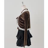 レース付きベロアボレロキャミセット | NICE CLAUP / OLIVE des OLIVE　OUTLET | 詳細画像3 