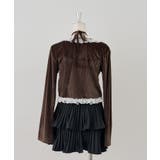 レース付きベロアボレロキャミセット | NICE CLAUP / OLIVE des OLIVE　OUTLET | 詳細画像4 